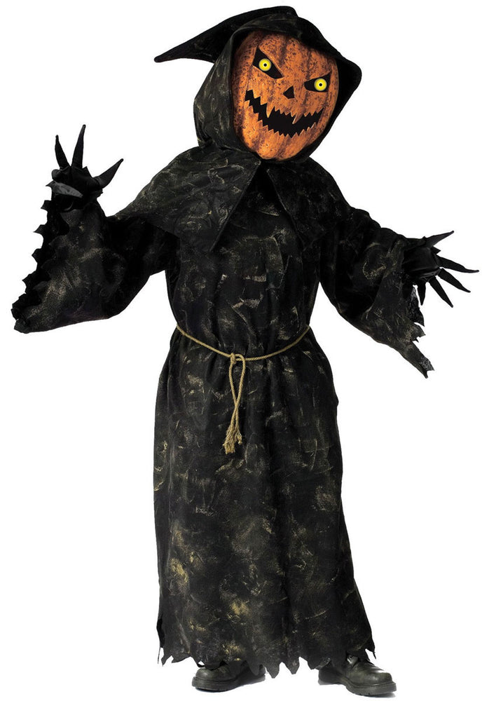 Bobblehead Pumpkin Costume&comma; Halloween Scary Costumes – Escapade